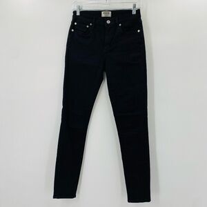 Agolde High Waisted Sophie Skinny Jeans in Black Size 27